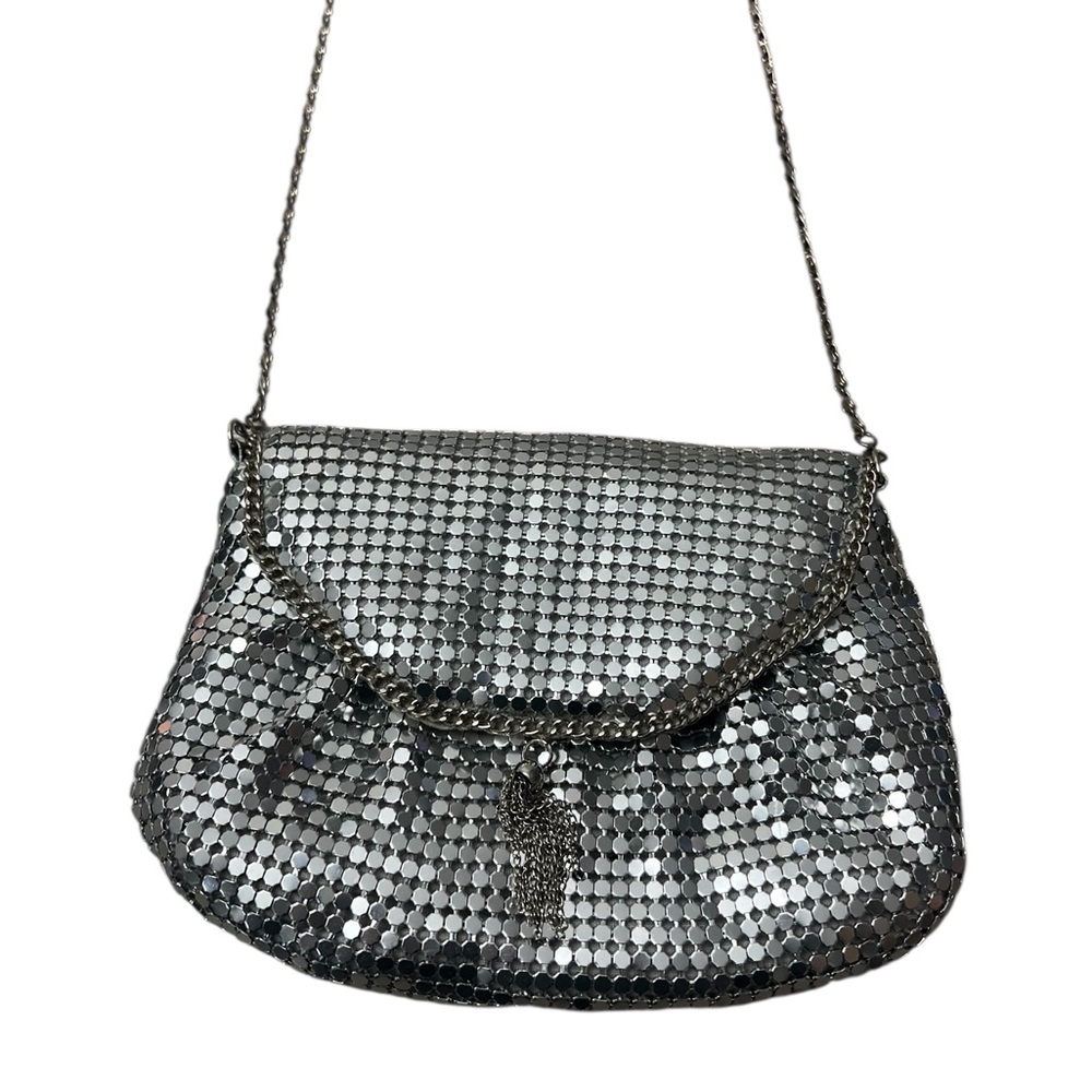 Silver Shoulder Bag Crossbody purse
